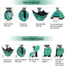 Automatic Pop Up Outdoor Camping Hiking Waterproof Sun Proof Tent Portable Backpacking Folding Tents Travelling Tools 2-3 Person