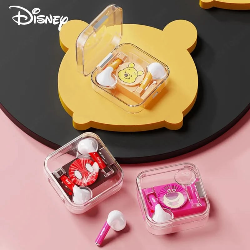 Choice US Disney LK-10 Wireless Bluetooth 5.2 Earphones TWS Sport Headset Noise Reduction Earbuds with Mic HIFI Music Headphones