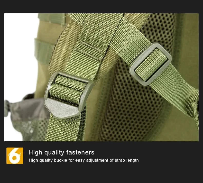 Tactical Outdoor Medical Backpack Large Capacity Camping Mountaineering Backpack Emergency Bag Multi-functional Storage Bag - M & M Global
