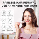 Facial Hair Removal for Women, Mini Hair Remover, Electric Razor Shaver Portable Bikini Epilator for Lips, Chin, Armpit, Peach - M & M Global