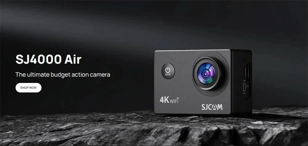 SJCAM SJ4000 Air Action Camera with 4K Video 30M Waterproof 2.4G WiFi Sports Camera Action Cam Sports Camera bicycle motorcycles - M & M Global
