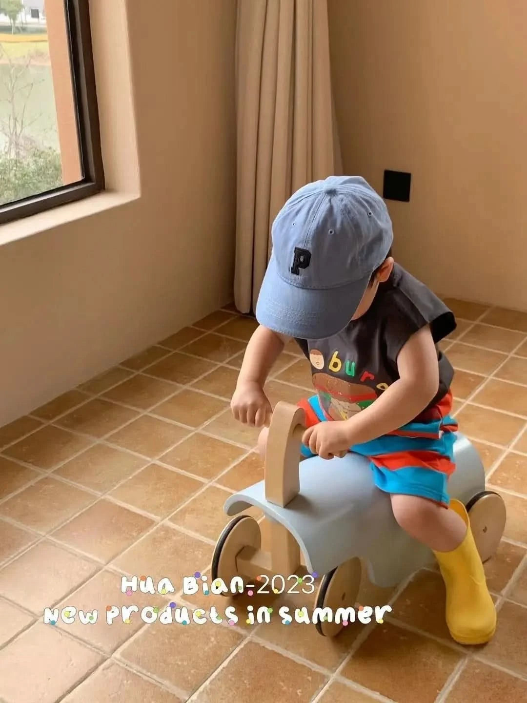 2025 Summer Baby Clothing Set Infant Boys Girls Cute Hamburg Print Sleeveless T-shirt and Stripe Shorts 2Pcs Suit Toddler Outfit - M & M Global