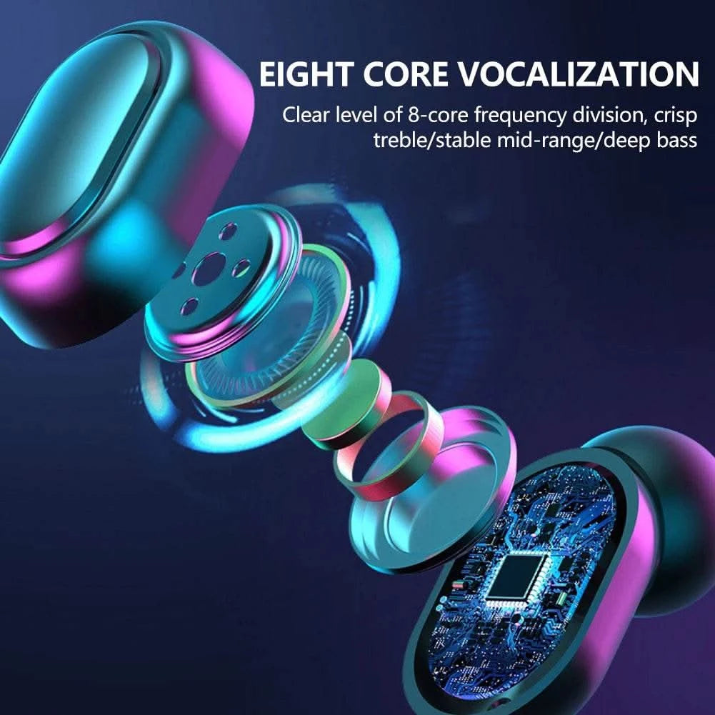 E7S TWS Wireless Headphones Bluetooth Earphones HIFI Lossless Sound Headsets Sport Waterproof Earbuds For All Smartphones - M & M Global