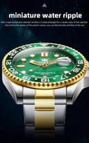 OLEVS Original Brand High Fashion Men's watch WaterproofCalendar Quartz Watch for Male Luminous Stainless Steel Authentic Watch - M & M Global