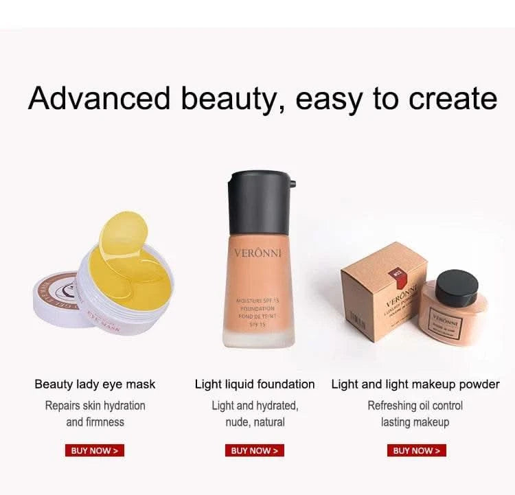 Banana Shaped Loose Powder Cosmetic Can Reduce Pores&Fine Lines,Long-lasting Matte Effect Facial Makeup Powder Make Up for women - M & M Global