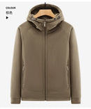 Men's Warm Jacket, Sports Hooded Sweatshirt, Oligon Fabric Coat, High-quality Design, Warm Coat with Fashionable Hood 2025 New