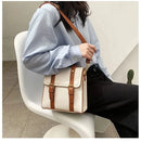 Vintage women messenger bags pu leather female shoulder bag small ladies Totes 2024 new Multifunction schoolbag bagpack handbag - M & M Global