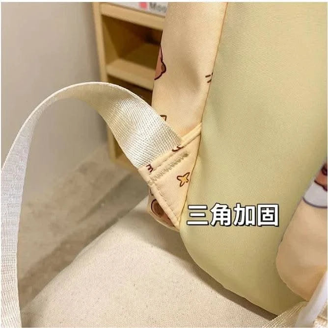 Cute Capybara Backpack for Girls Boys Student Teenager Children's Rucksack Women Cute Casual School Bags Kids Birthday Gift Toy - M & M Global