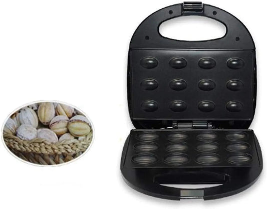 Sandwich Maker Breakfast Sandwich Maker Mini Toasted Sandwich Maker Waffle Maker Electric Walnut Cake Machine Non-Stick Coating - M & M Global