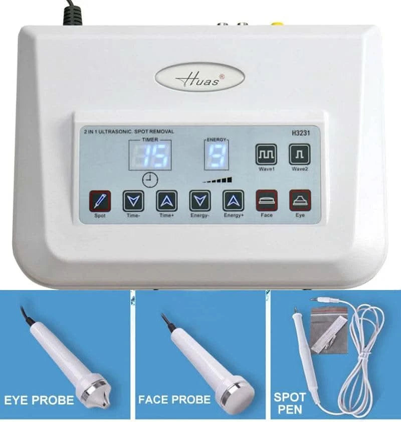 Anti Aging Ultrasonic Machine Ultrasound Facial Massager Body Eye Face Massage Tightens Skin Deep Cleaning Skincare Beauty Tools - M & M Global