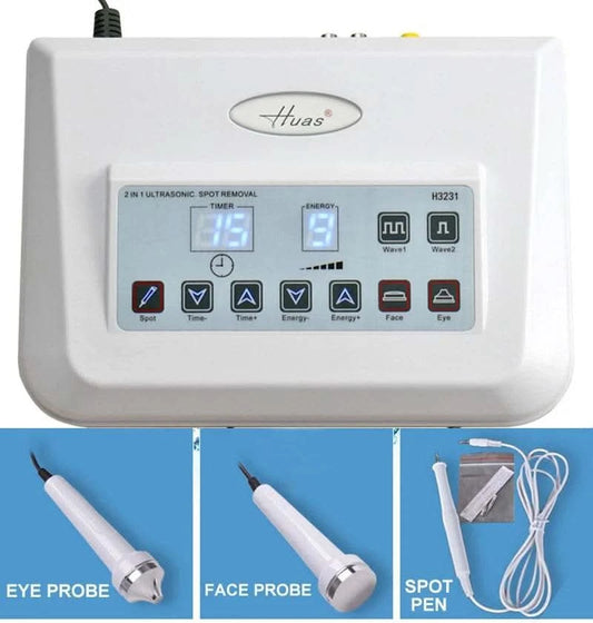 Anti Aging Ultrasonic Machine Ultrasound Facial Massager Body Eye Face Massage Tightens Skin Deep Cleaning Skincare Beauty Tools - M & M Global