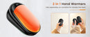 coldSky 2-in-1 Hand Warmers Rechargeable 2 Pack Magnetic Electric Hand Warmer with Digital Display, Portable Pocket Hand Warmer