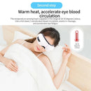 Smart Eye Massager Rechargeable Eye Mask For Dark Circles, Puffiness Dry Eyes Fatigue Relief Perfect For Sleep & Travel - M & M Global