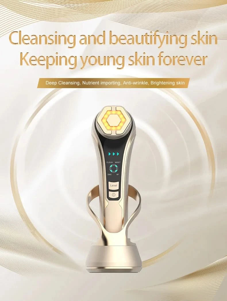 New Facial Lifting and Firming Rejuvenation RF Beauty device Home Face  device  EMS Microcurrent Beauty device Gift - M & M Global