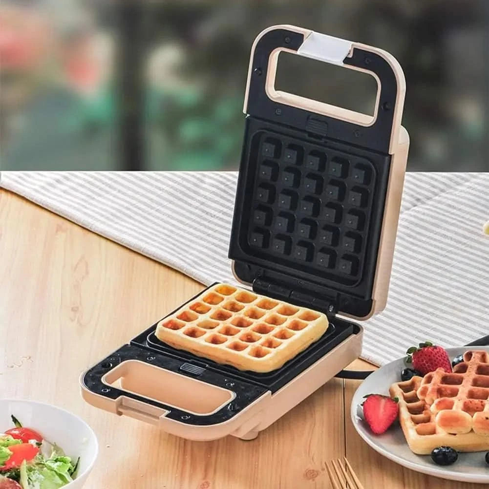 Small Sandwich Maker,Small Sandwich Maker， Multi-Functional Breakfast Machine， Sandwiches Waffles Maker ，Household Bakeware Roas - M & M Global