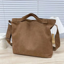 Vintage Canvas Messenger Bag, Retro Large Capacity Shoulder Bag, Women's Casual Handbag & Tote Hobo Purse - M & M Global