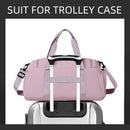 Fitness Bag Gym Sports Dry Wet Handbag with Shoes Compartment Large Shoulder Portable Luggage Bag Travel Storage Crossbody Bag