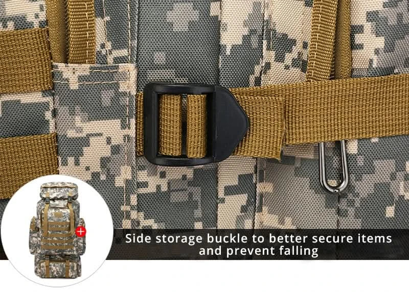 Rilibegan Men Travel Backpack Tactical Climbing Outdoor Hiking Camouflage Multifunctional Bag Men Backpack - M & M Global
