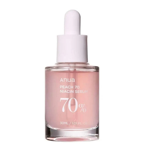 Anua Peach 70 Niacinamide Serum 30ml, Moisturizing Facial Serum, Daily Cleansing Beauty, Korean Skincare - M & M Global