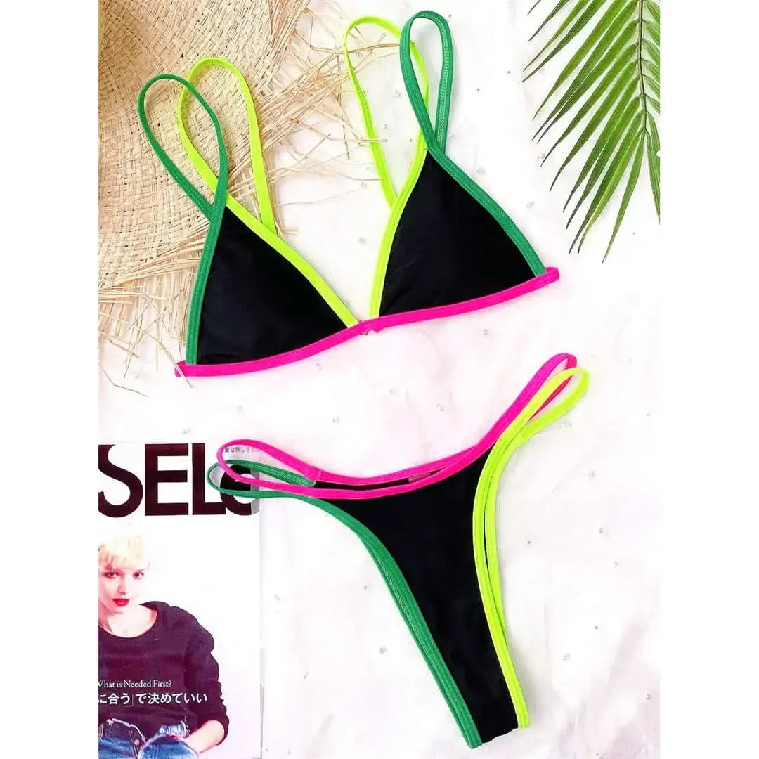 Oiinaa Bathing Suit Women Bikinis Set Sexy Swimsuit Beachwear Bikini Sets Summer Beach Swimwear Bathing Suit Female Biquinis - M & M Global
