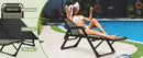 3 in 1 Oversized Folding Camping Cot 29in, 6+10 Positions Adjustable XL Patio Chaise Lounge Chair, Sleeping Cots for Adults