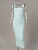JZ461 New Summer Women's Dress Long Sling Dresses Club Sexy Suspender Dress