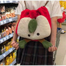 Anime Love and Deepspace Caleb Cosplay Fluffy Apple Drawstring Backpack Cartoon Shoulders Bag Large Capacity Knapsack Xmas Gift - M & M Global