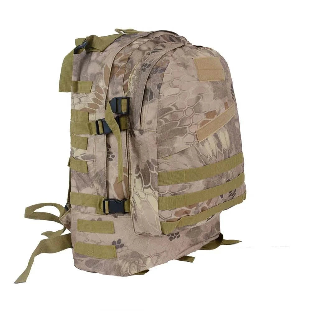 45L 3D Tactical Outdoor Camo bag Shoulder Attack Mountain riding charge bag Python Print PUBG Eating Chicken backpack - M & M Global