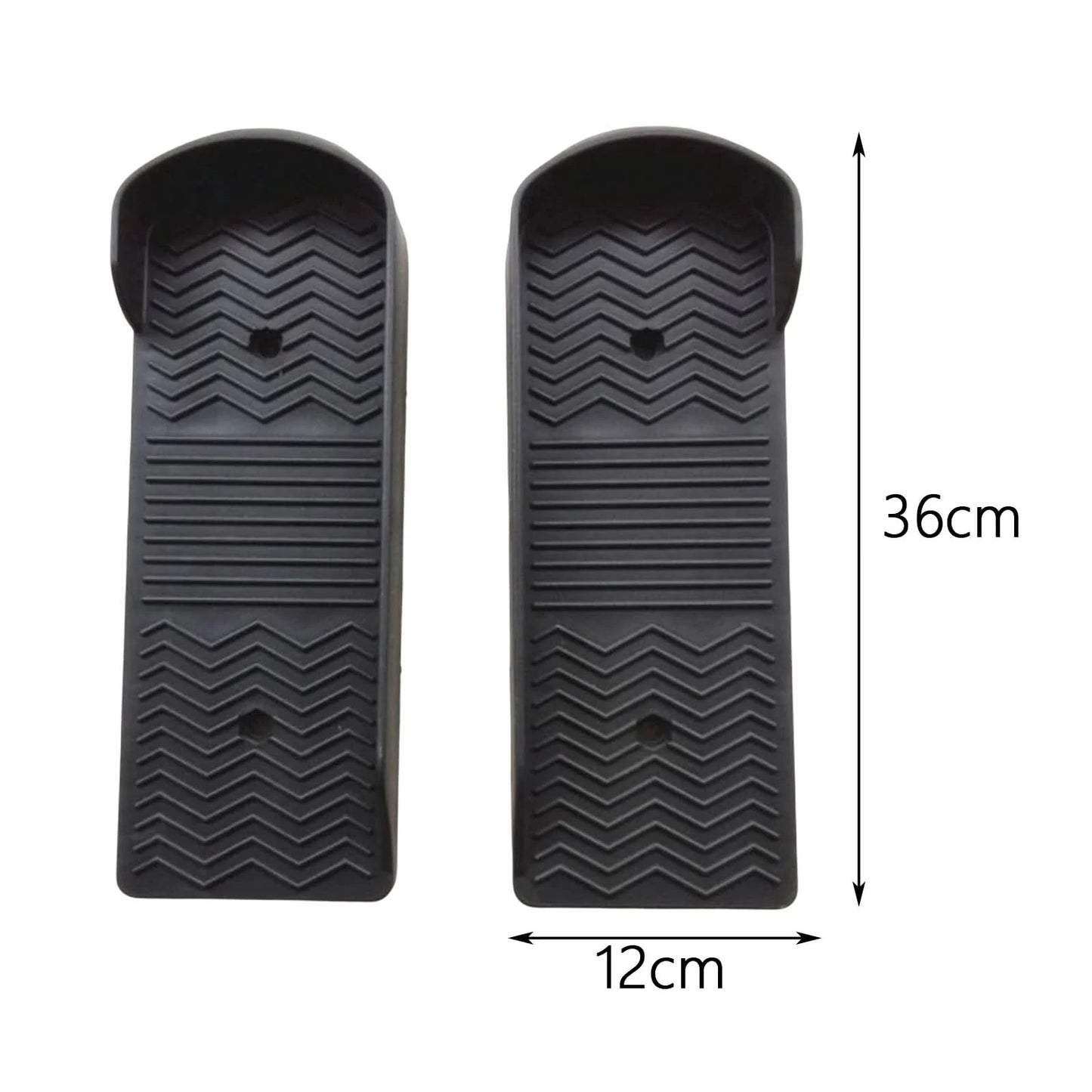 Elliptical Trainer Foot Pedals Lightweight Fitness Equipment Replacement Gear Easy to Install Non Slip Gym Pedal Accessories - M & M Global
