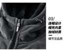 Men's Warm Jacket, Sports Hooded Sweatshirt, Oligon Fabric Coat, High-quality Design, Warm Coat with Fashionable Hood 2025 New