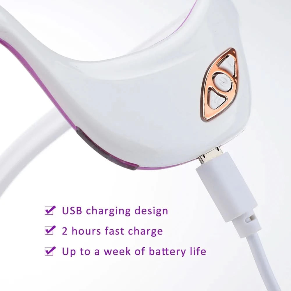 Electric Eye Massager Anti Wrinkle Aging Eye Care Beauty Tool Massage Rechargeable Eye Fatigue Relief Device - M & M Global