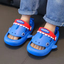 Megalodon Shark Slippers Summer EVA Waterproof Anti-slip Garden Shoes Boys And Girls Outdoor Casual Beach Sandals For Kids - M & M Global