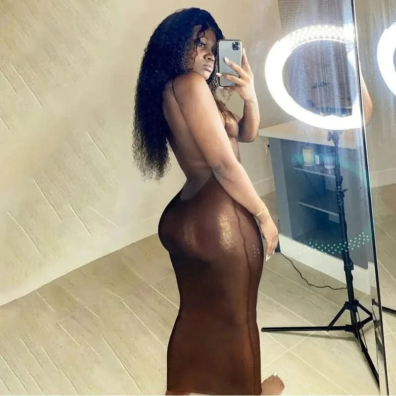 Hawthaw Women Sexy Party Club Evening Streetwear Bodycon Long Dress 2024 Summer Clothes Wholesale Items For Business D0C4049K - M & M Global
