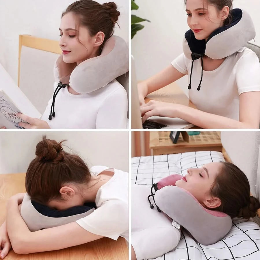 Rechargeable Neck Massager U shaped Pillow Multifunctional Portable Shoulder Cervical Massager Outdoor Home Car Relaxing Massage - M & M Global