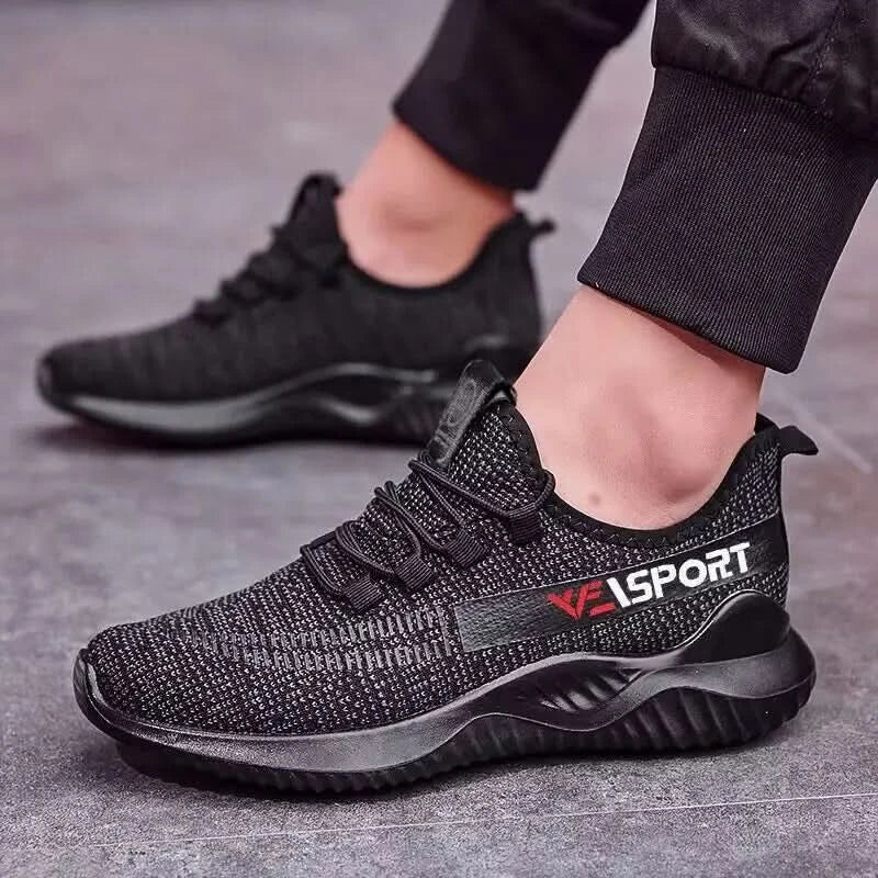 male's sneakers Mesh breathable Light Casual Sports Shoes Summer Men's Outdoor Soft Sole non slip fashion Comfort Running Shoes - M & M Global