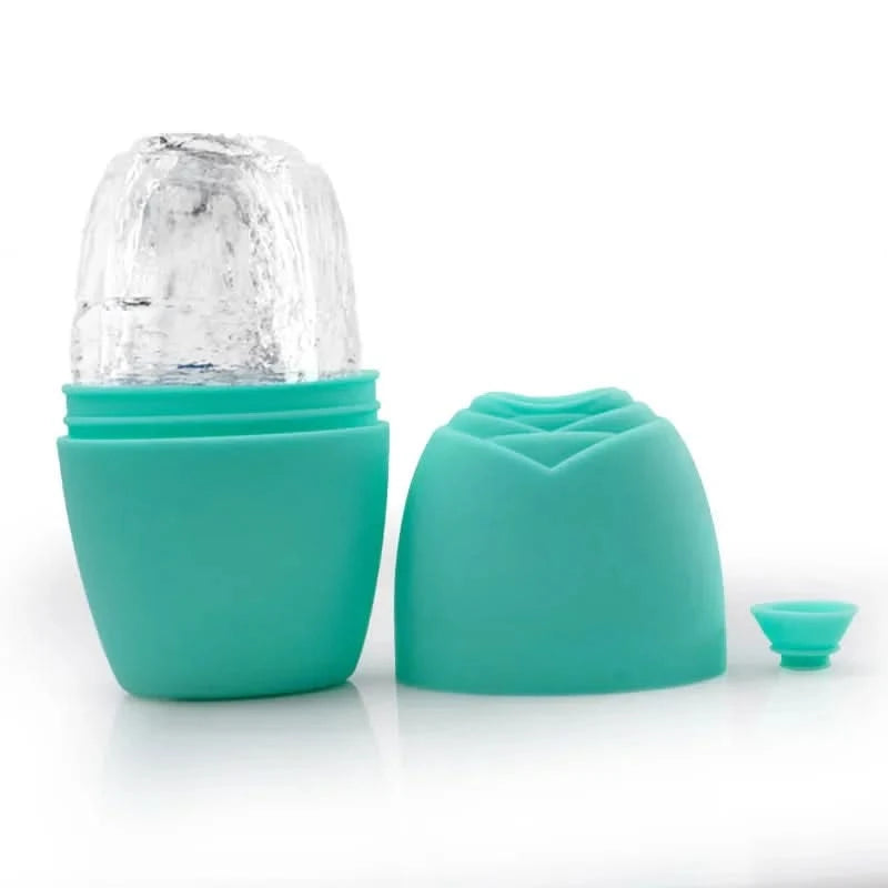 Skin Care Face Lifting Contouring Tool Silicone Ice Cube Trays Ice Globe Ice Balls Face Massager Facial Roller Reduce Acne - M & M Global