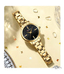 CURREN-Women's Simple Dial Wristwatch, Elegant and Charming Bracelet Quart Watches for Lady, Fashion Brand - M & M Global