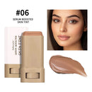 Stick Foundation Balm Serum Boosted Skin Tint Foundation Stick Smooth Plumper Hight Coverage Travel Bronze Foundation Stick Make - M & M Global