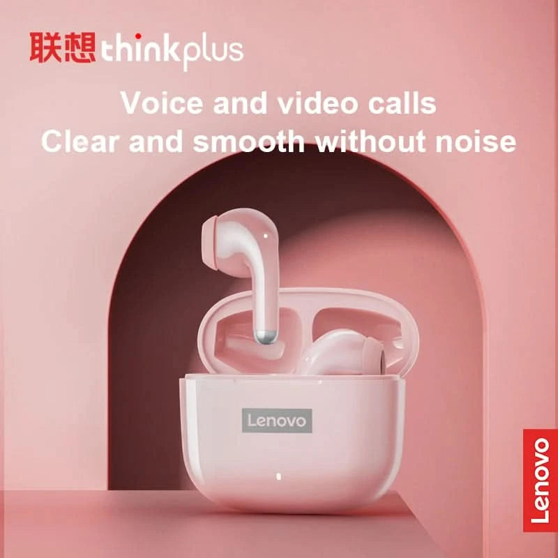 Original Lenovo LP40 Pro Earphones Wireless Bluetooth 5.1 Sport Noise Reduction Headphones Touch Control 250mAH 2022 New Lp40pro - M & M Global