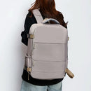 Couples Leisure Lightweight Backpack Travel Backpack Female New Backpack Student Schoolbag Large Capacity Travel Commuter Luggag - M & M Global