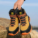Safety Shoes Men Boots High Top Work Sneaker Steel Toe Industrial Shoe Anti-smash Puncture-Proof Work Boots Indestructible Shoes