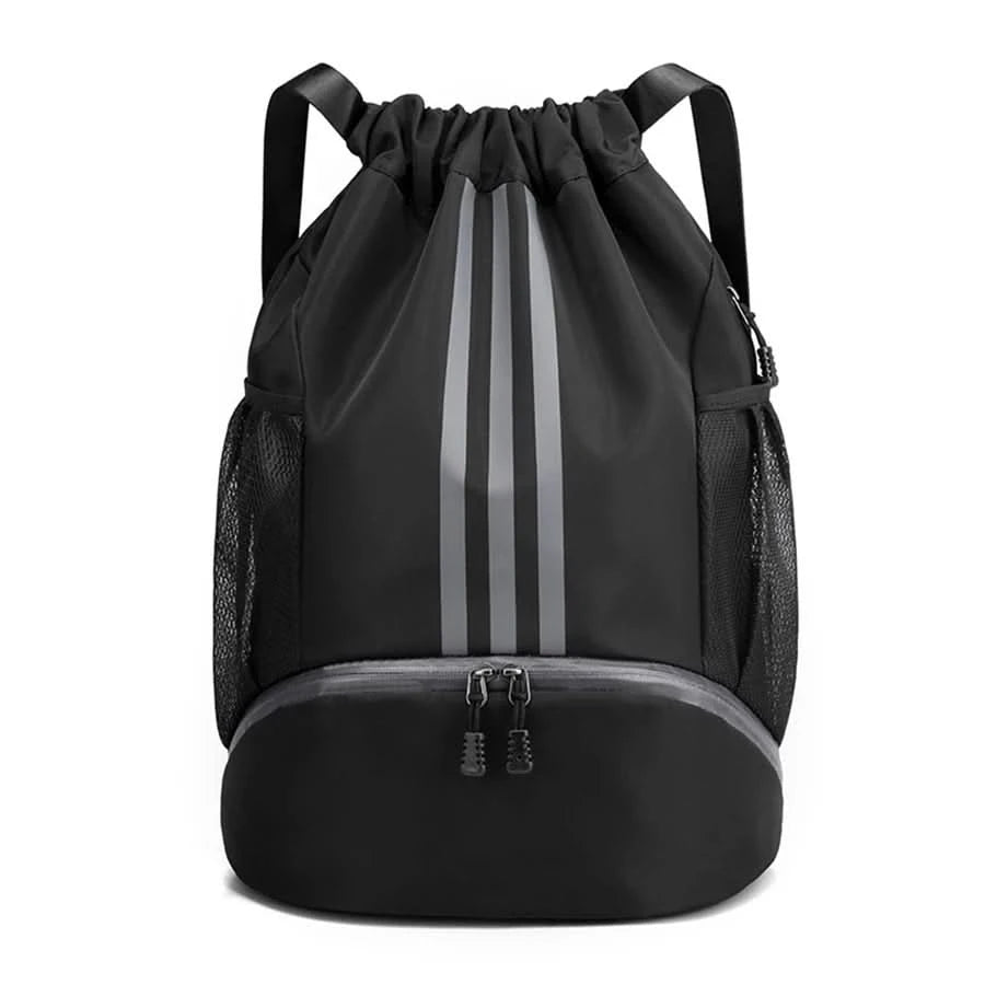 Gym Bag Fitness Backpack Women Men Basketball Backpack Outdoor Soccer Football Storage Bags Training Drawstring Sports Knapsack - M & M Global