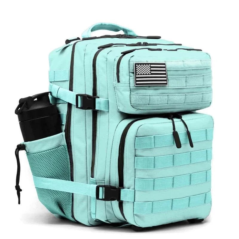 35L Tactical Backpack for Women Men Molle Outdoor Travel Camping Hiking Bag Sports Weekend Athlete Gym Rucksack Dual Cup Holders - M & M Global
