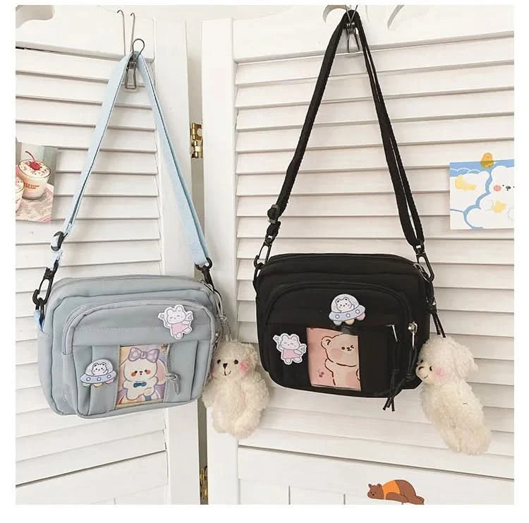 New Kawaii Bag Girls New JK Transparent Bag Small Crossbody Bag For Women Purses and Handbags Shoulder Bag Itabag Bolso - M & M Global