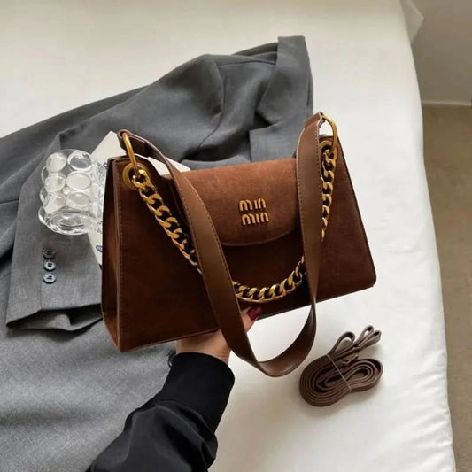 Fashionable Outing Underarm Bag for Women New Designer Handbag Matte Texture Versatile Shoulder Crossbody Bag Purse and Handbags - M & M Global