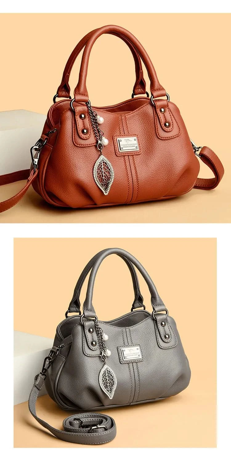 Women'S Bag 2025 New Designer Mid Year Lady Mom Crossbody Large High-Capacity Handbag - M & M Global