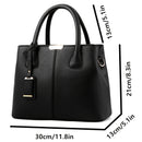 2024 new European and American foreign trade women bag lychee pattern fashion handbag shoulder bag oblique span bag - M & M Global