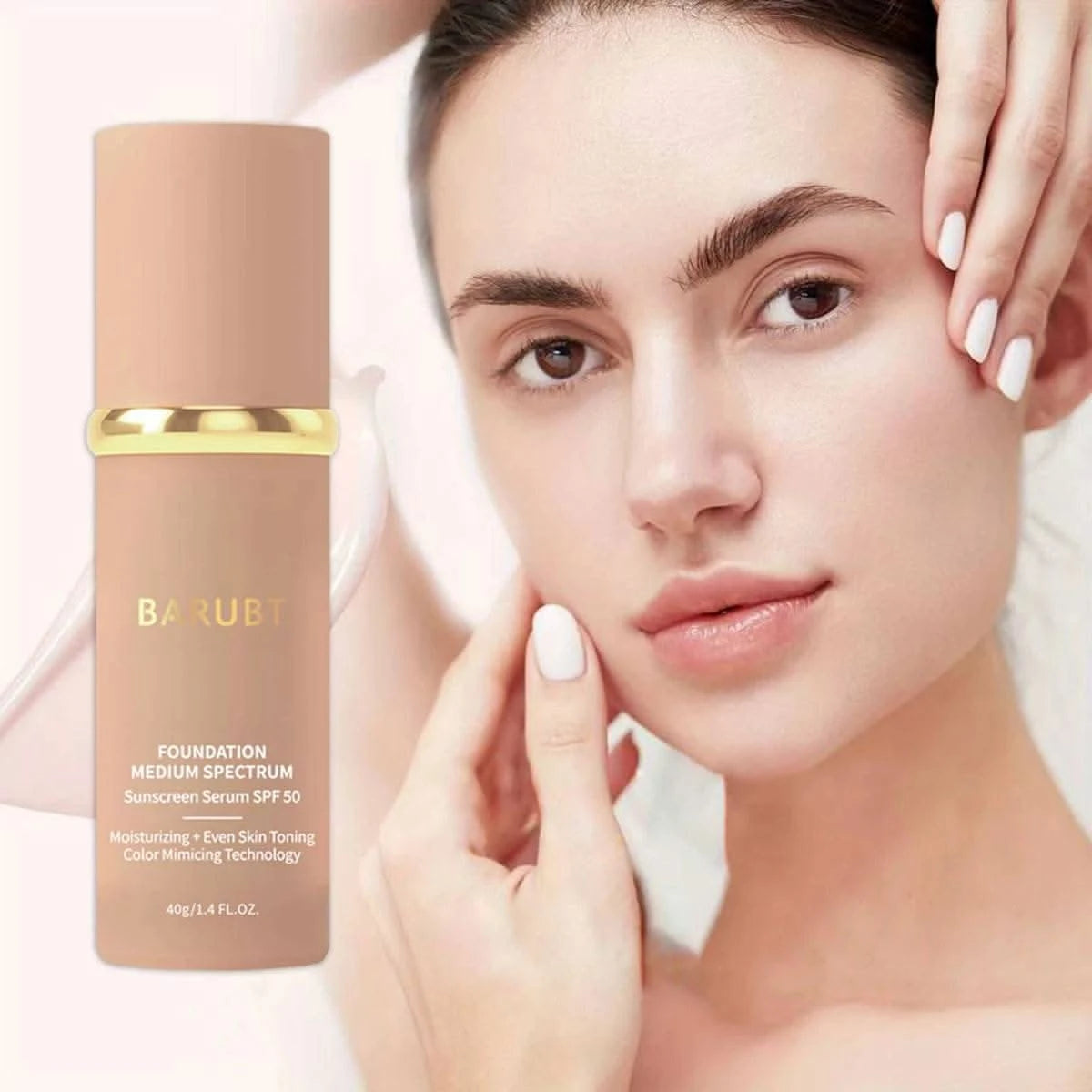 BARUBT Temperature Change Facial Cream 30ml Facial Makeup and Cosmetics, Story Moisturizing, Waterproof Sweating and Not Makeup - M & M Global