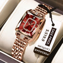 POEDAGAR Luxury Watch For Woman Waterproof Calendar High Quality Ladies Watch Stainless Steel Quartz Women's Watches Elegant+Box - M & M Global