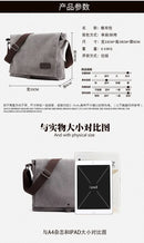 Men's multi-functional shoulder bag, leisure large capacity business travel bag, fashionable storage sling bag - M & M Global